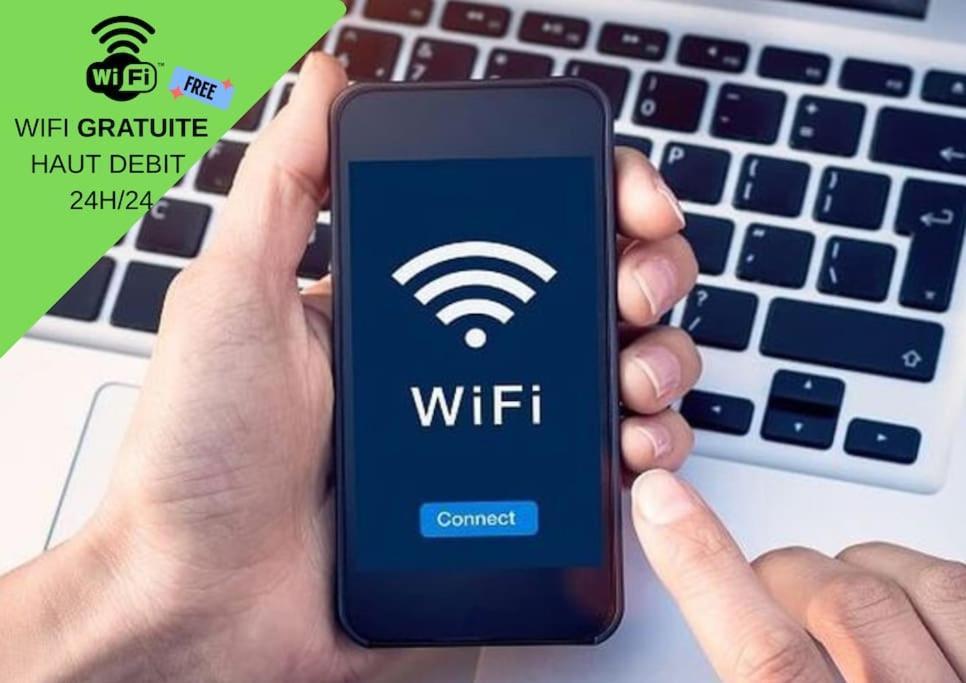 Super Studio Tout Equipe Wifi 2Pers Saint-Quentin  Bagian luar foto